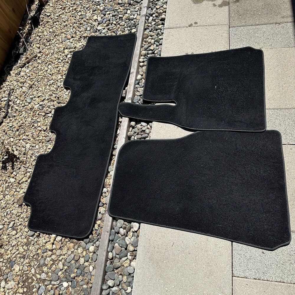 OEM Tesla Model Y Carpet Floor Mats & Cargo Mat Set Black 2020-2024 Genuine